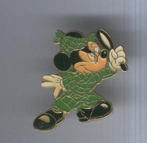 Pins metal: Mikey Mouse detective