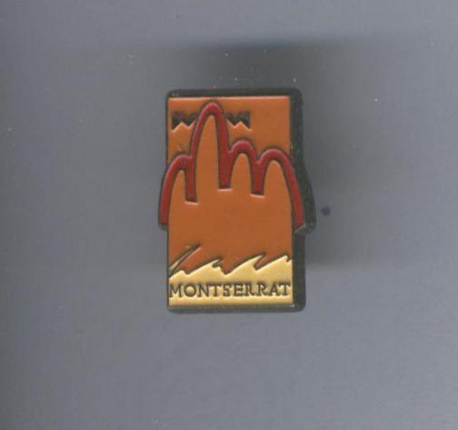 Pins metal: Logo de Montserrat-Barcelona