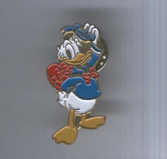 Pins metal: El Pato Donald