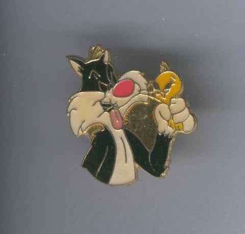 Pins metal: Silvestre y Piolin