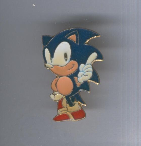 Pins metal: Sonic