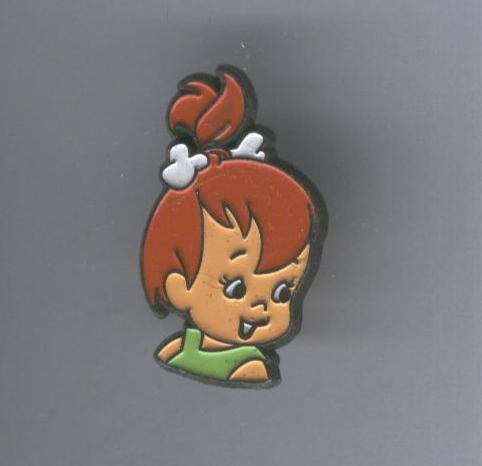 Pins metal: Pebbles de la familia Picapiedra