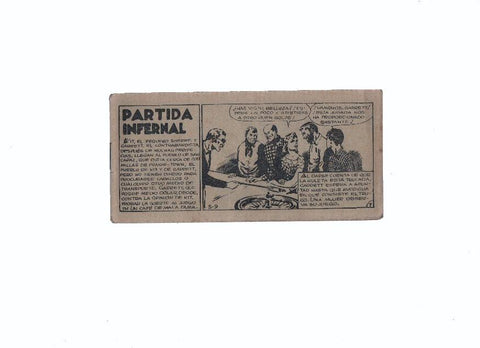 Pequeño Sheriff sin la cubierta: Partida infernal