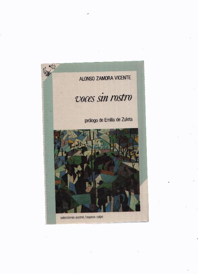 Voces sin rostro