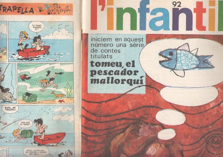 L'infantil numero 092: Clifton, El magic virolet per Perich, Tomeu el pescador mallorqui