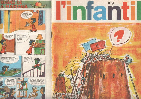 L'Infantil numero 109:  Ramon (IVA), Marc Franval, Jack i la mongetera, El viatje prodigios d'en Ferran Pinyol