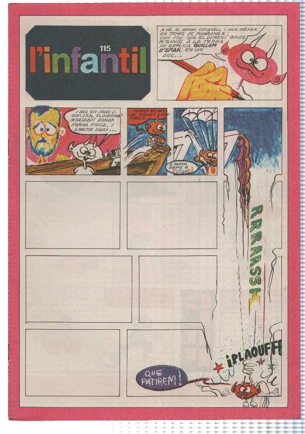L'Infantil numero 115: Marc Franval, Jack i la mongetera, El viatje prodigios d'en Ferran Pinyol
