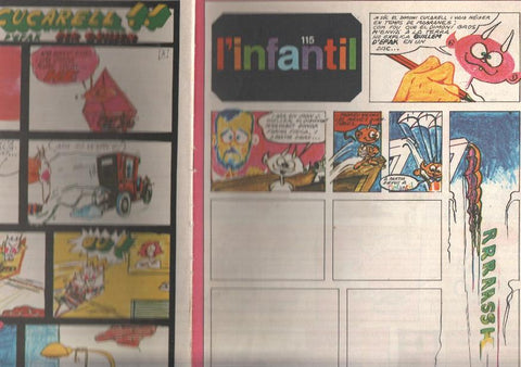 L'Infantil numero 115: Marc Franval, Jack i la mongetera, El viatje prodigios d'en Ferran Pinyol