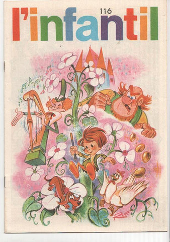 L'Infantil numero 116: Ramon (IVA),  Marc Franval, Jack i la mongetera, El viatje prodigios d'en Ferran Pinyol