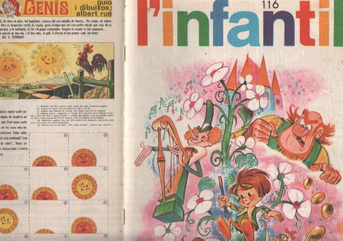 L'Infantil numero 116: Ramon (IVA),  Marc Franval, Jack i la mongetera, El viatje prodigios d'en Ferran Pinyol