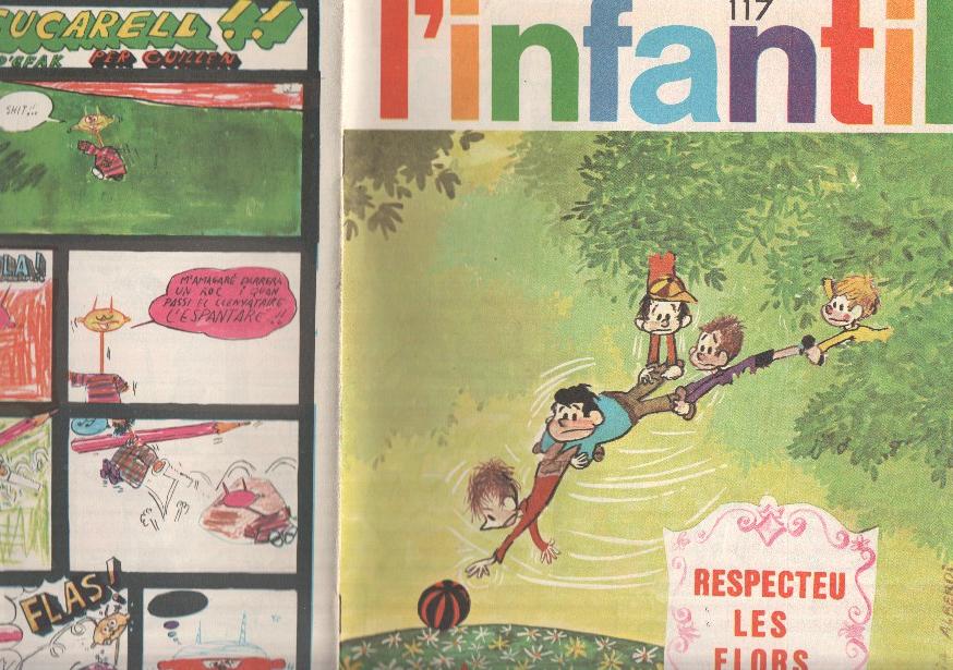 L'Infantil numero 117: Ramon (IVA),  Marc Franval, Jack i la mongetera, El viatje prodigios d'en Ferran Pinyol