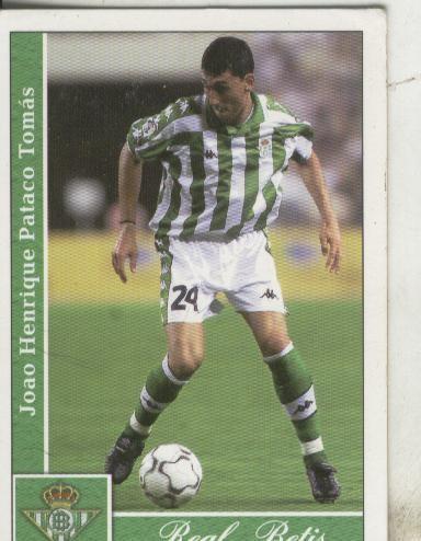 Cromos: Liga 2002: Betis: Joao Tomas
