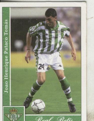 Cromos: Liga 2002: Betis: Joao Tomas