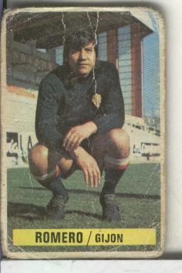 Cromos Ediciones Este: Liga 74-75: Romero del Gijon
