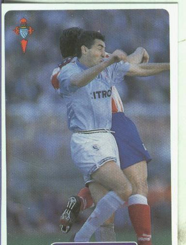 Cromos: Las fichas de la liga 95/96-Celta: P.Salinas