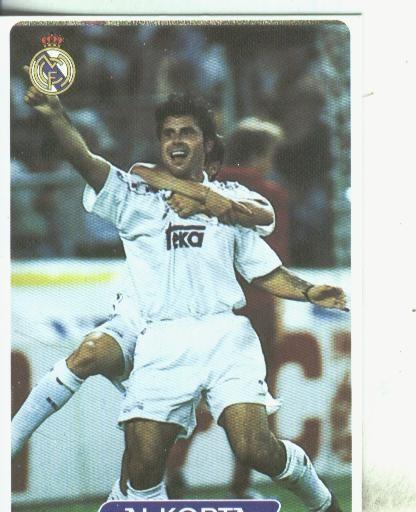 Cromos: Las fichas de la liga 95/96-Madrid: Alkorta