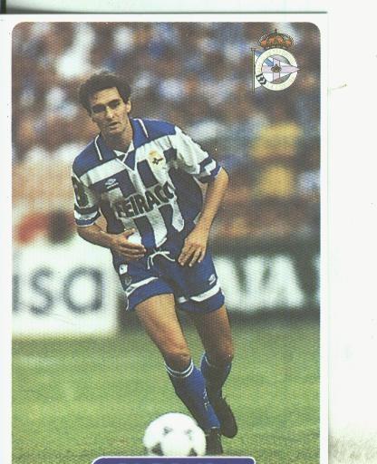 Cromos: Las fichas de la liga 95/96-Deportivo: Aldana