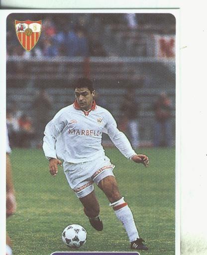 Cromos: Las fichas de la liga 95/96-Sevilla: Moya