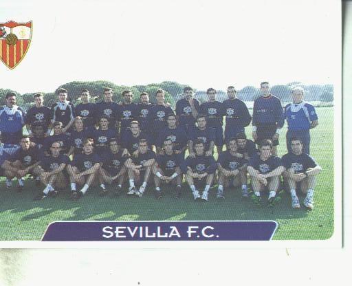 Cromos: Las fichas de la liga 95/96-Sevilla: Sevilla F.C: Plantilla