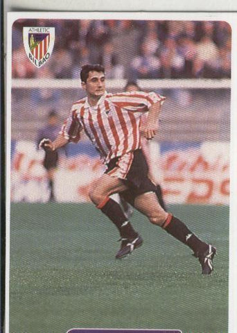 Cromos: Las fichas de la liga 95/96-Bilbao: Valverde