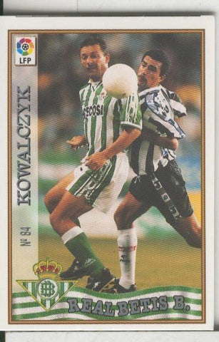 Cromos: Las Fichas de la liga 97-98: Real Betis numero 084: Kowalczyk