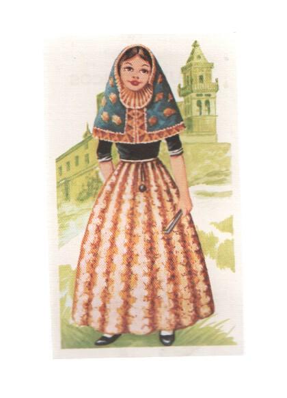 Cromos: Trajes tipicos de todo el mundo numero 078: Baleares