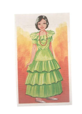 Cromos: Trajes tipicos de todo el mundo numero 031: Jamaica