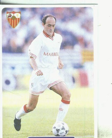 Cromos: Las fichas de la liga 95/96-Sevilla: Rafa Paz
