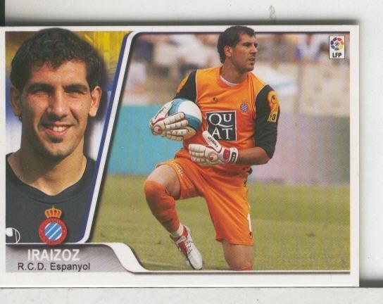 Cromos: Liga 2007-2008: R.C.D.Espanyol numero 184: Iraizoz