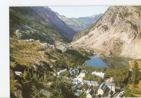 Postal 024437 : Vista general Pirineo Aragones. Balneario de Panticosa
