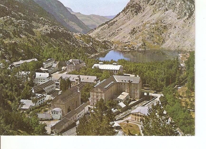 Postal 024438 : Lago. Pirineo Aragones. Balneario de Panticosa