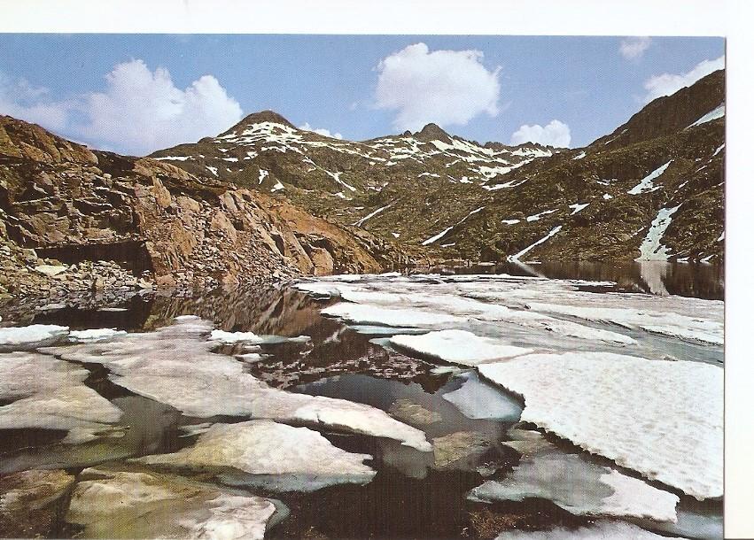 Postal 024442 : Balneario de Panticosa Ibon de Bachimaña. Pirineo Aragones