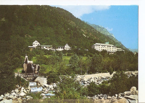 Postal 038469 : Balneario de Caldas de Bohi (Pirineo Catalan). Hotel Manantial y Baños
