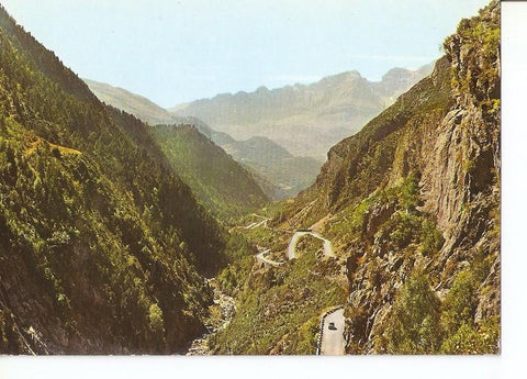 Postal 041072 : Pirineo Aragones (Huesca). Panticosa - El Escalar. Subida al Balneario (Valle de Tena)