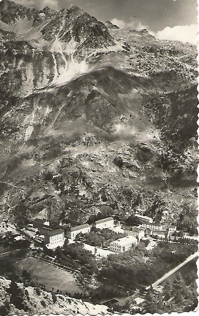 Postal 50841: BALNEARIO DE PANTICOSA - Vista aerea