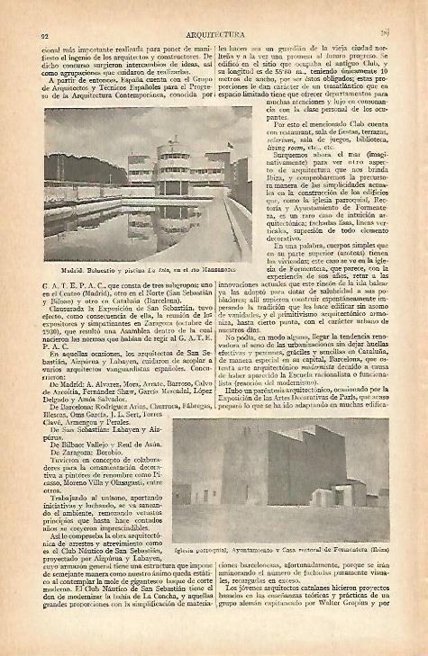 LAMINA ESPASA 778: Balneario La Isla de Madrid y Formentera