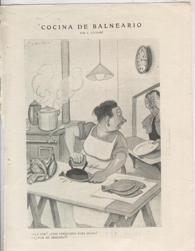 Xaudaro: Lamina numero 59: cocina de balneario