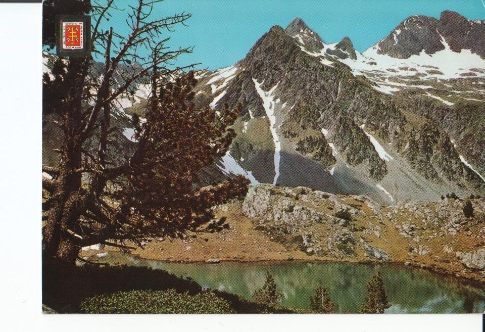 Postal 017020: HUESCA Pirineo Aragones - Balneario de Panticosa  Lagos Azules. Blue Lakes