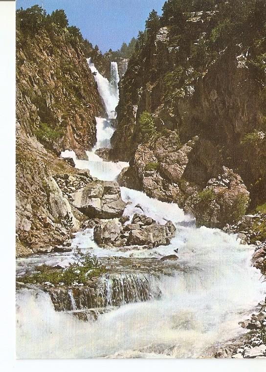 Postal 049294 : Balneario de Panticosa. Pirineo Aragones. Cascada del Pino