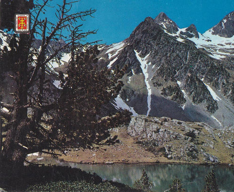 Postal 61373 : Pirineo Aragones (Huesca). Balneario de Panticosa. Pantano (Valle de Tena) Lagos Azules