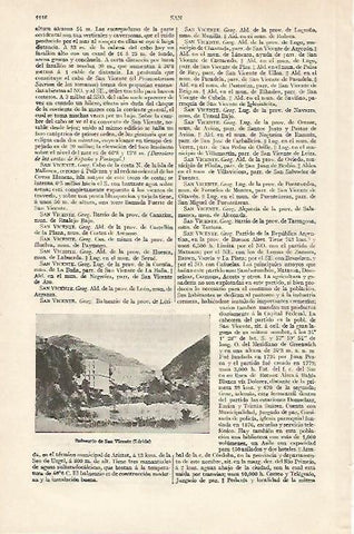 LAMINA ESPASA 18395: Balneario de San Vicenç Lleida
