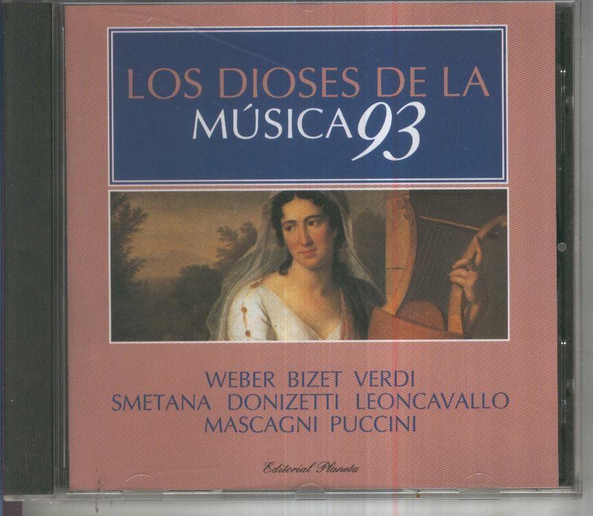 CD Musica: Coleccion Los Dioses de la Musica 93, Numero 26: WEBER, BIZET, SMETANA