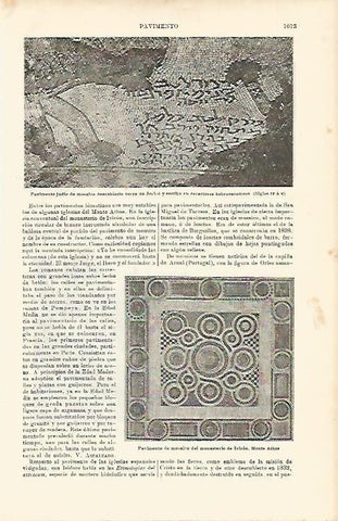 LAMINA ESPASA 2371: Pavimentos tardorromanos