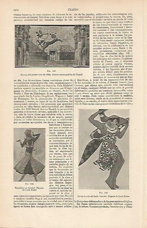 LAMINA ESPASA 5848: Figurin de L. Bakst