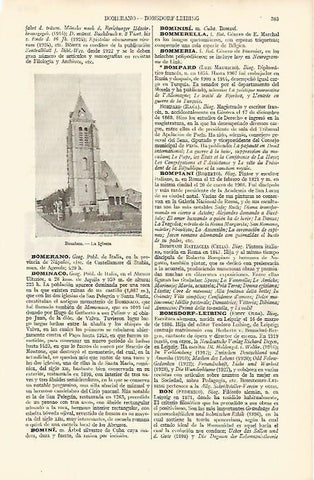 LAMINA ESPASA 8178: Iglesia de Bombon Francia