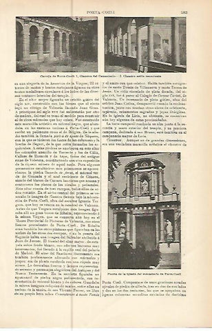 LAMINA ESPASA 10541: Cartuja de Porta Coeli Valencia