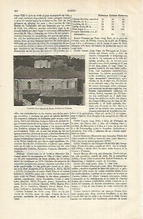 LAMINA ESPASA 12320: Iglesia de Santo Toribio de Liebana