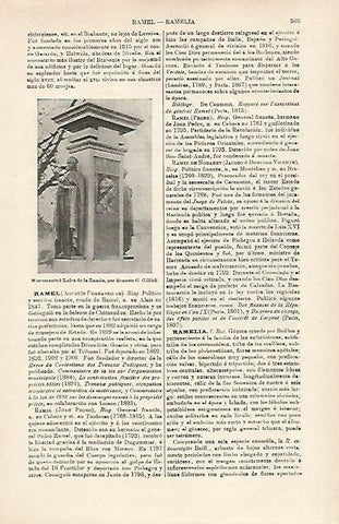 LAMINA ESPASA 15932: Monumento a Louise de la Ramee por E. G. Gillick