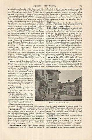 LAMINA ESPASA 18025: Plaza de Perouges Francia