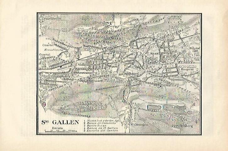 LAMINA ESPASA 18434: Plano de Sankt Gallen
